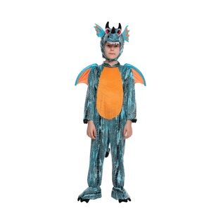 Blue Dragon Costume - Size 3/4T - Spooktacular Creations